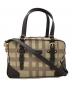 BURBERRY（バーバリー）の古着「ノバチェックミニボストンバッグ」｜ベージュ