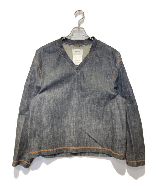 SOUMO（ソウモ）SOUMO (ソウモ) ATELIER P/O DENIM JACKET インディゴ サイズ:01の古着・服飾アイテム