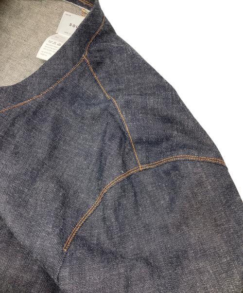SOUMO（ソウモ）SOUMO (ソウモ) ATELIER P/O DENIM JACKET インディゴ サイズ:01の古着・服飾アイテム