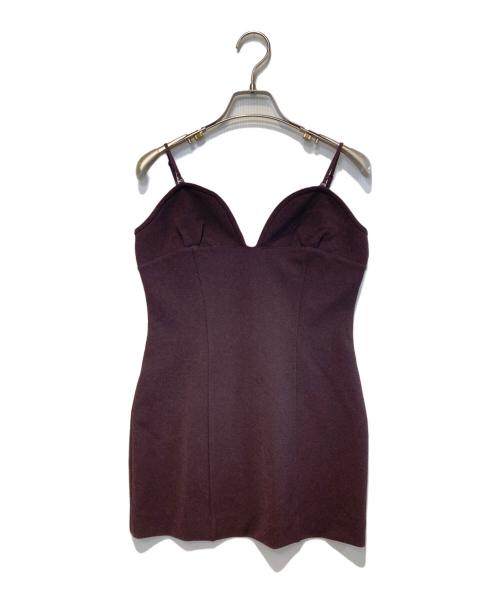 EMILY WEEK（エミリーウィーク）EMILY WEEK (エミリーウィーク) KOJIMA SAKI チュニックキャミドレス ボルドー サイズ:FREEの古着・服飾アイテム