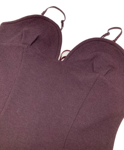 EMILY WEEK（エミリーウィーク）EMILY WEEK (エミリーウィーク) KOJIMA SAKI チュニックキャミドレス ボルドー サイズ:FREEの古着・服飾アイテム