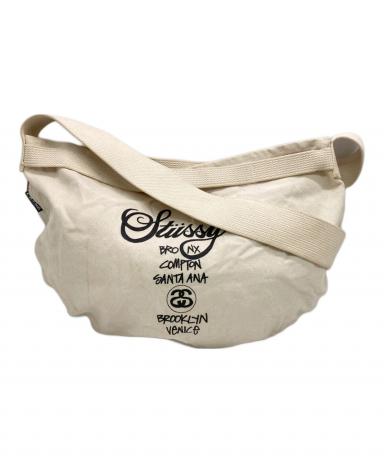 stussy crank futur コラボ　メッセンジャーバッグ　激レア　美品 中古・古着通販】stussy (ステューシー) CRANK (クランク) ショルダー