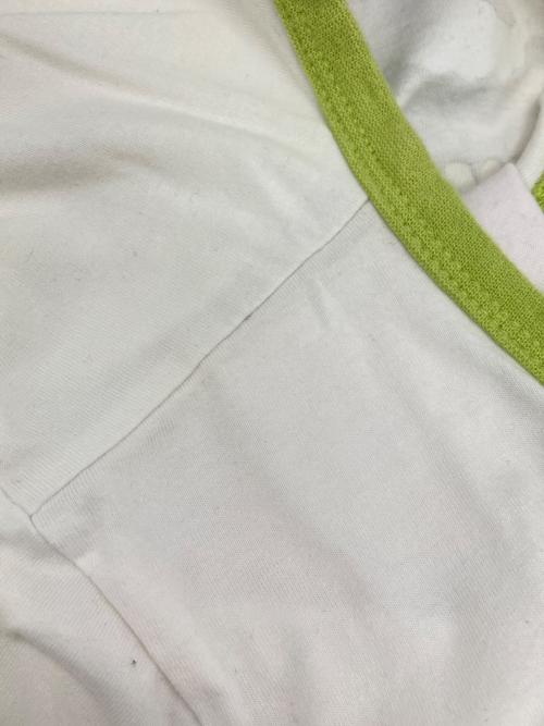 Heaven by Marc Jacobs（ヘブンバイマークジェイコブス）Heaven by Marc Jacobs (ヘブンバイマークジェイコブス) プリントカットソー ホワイト×グリーン サイズ:Sの古着・服飾アイテム