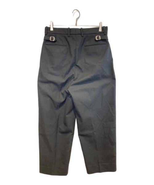 STEVEN ALAN（スティーブンアラン）STEVEN ALAN (スティーブンアラン) HPSK IN2PLEATED DRESS TROUSERS ブラック サイズ:Lの古着・服飾アイテム