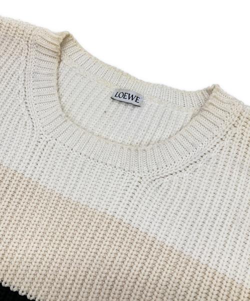 LOEWE（ロエベ）LOEWE (ロエベ) ローゲージニット マルチカラー サイズ:Lの古着・服飾アイテム