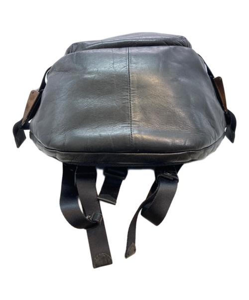 KATSUYUKI KODAMA（カツユキ コダマ）KATSUYUKI KODAMA (カツユキ コダマ) PACK-2 leatherbackpack ブラックの古着・服飾アイテム