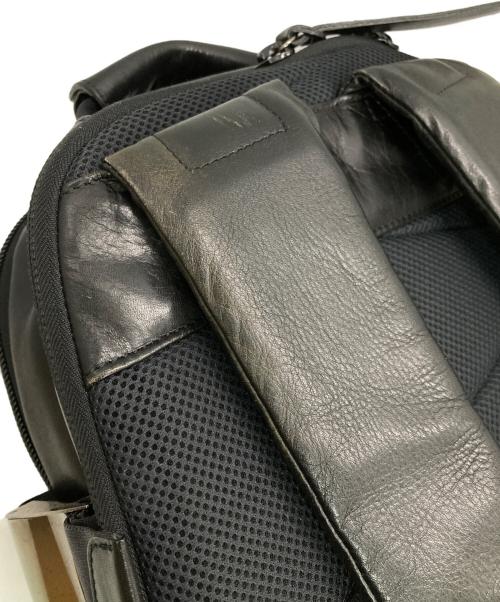 KATSUYUKI KODAMA（カツユキ コダマ）KATSUYUKI KODAMA (カツユキ コダマ) PACK-2 leatherbackpack ブラックの古着・服飾アイテム