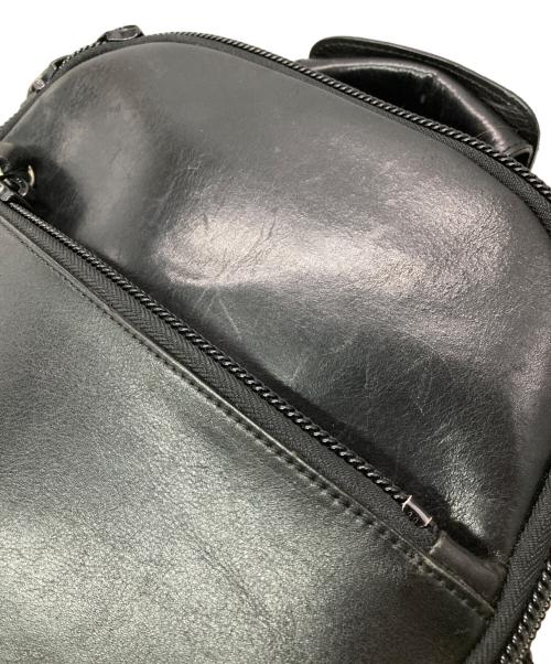 KATSUYUKI KODAMA（カツユキ コダマ）KATSUYUKI KODAMA (カツユキ コダマ) PACK-2 leatherbackpack ブラックの古着・服飾アイテム