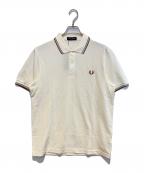 FRED PERRYフレッドペリー）の古着「ポロシャツ」｜ホワイト