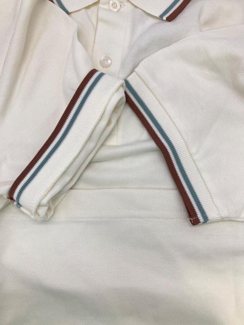 FRED PERRY（フレッドペリー）FRED PERRY (フレッドペリー) ポロシャツ ホワイト サイズ:L 未使用品の古着・服飾アイテム