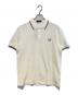 FRED PERRY（フレッドペリー）の古着「ポロシャツ」｜ホワイト