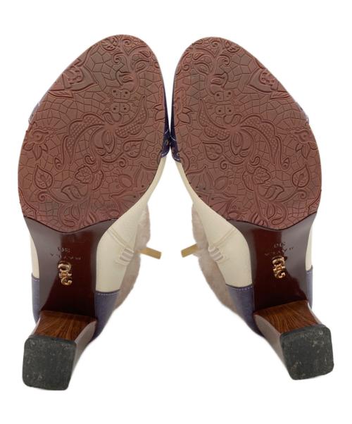 GOLDEN KAMUY（ゴールデンカムイ）GOLDEN KAMUY (ゴールデンカムイ) MAYLA (マイラ) ヒールパンプス ホワイト サイズ:36(23.5～24.0cm)の古着・服飾アイテム