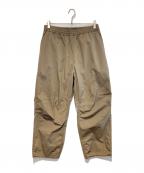 Diaspora Skateboardsディアスポラスケートボードズ）の古着「ナイロンパンツ」｜ベージュ