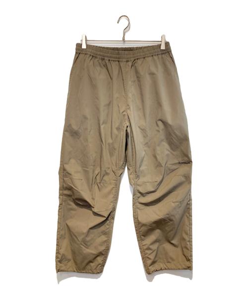 Diaspora Skateboards（ディアスポラスケートボードズ）Diaspora Skateboards (ディアスポラスケートボードズ) ナイロンパンツ ベージュ サイズ:XLの古着・服飾アイテム