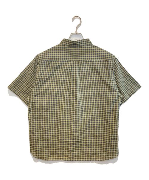 Diaspora Skateboards（ディアスポラスケートボードズ）Diaspora Skateboards (ディアスポラスケートボードズ) チェックシャツ ベージュ×ネイビー サイズ:Mの古着・服飾アイテム