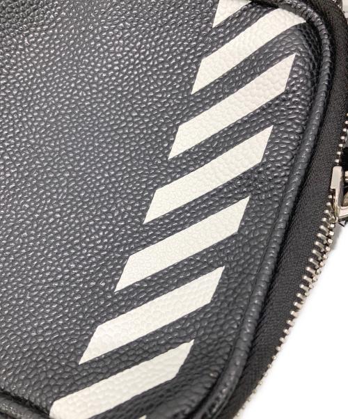 OFFWHITE（オフホワイト）OFFWHITE (オフホワイト) バイアスプリントデタッチャブルウエストバッグ ブラックの古着・服飾アイテム