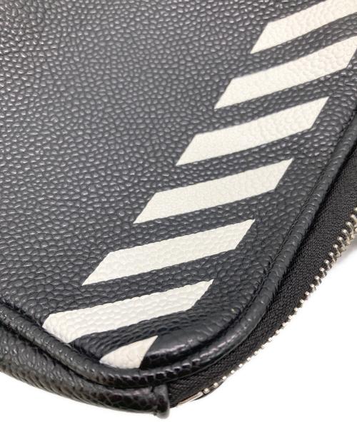 OFFWHITE（オフホワイト）OFFWHITE (オフホワイト) バイアスプリントデタッチャブルウエストバッグ ブラックの古着・服飾アイテム