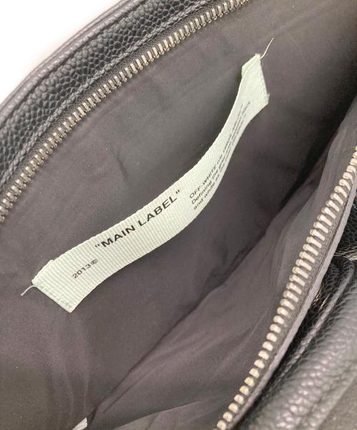 OFFWHITE（オフホワイト）OFFWHITE (オフホワイト) バイアスプリントデタッチャブルウエストバッグ ブラックの古着・服飾アイテム