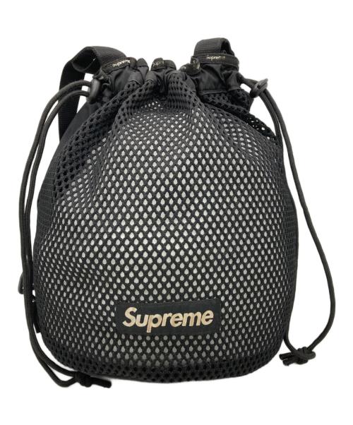 SUPREME（シュプリーム）SUPREME (シュプリーム) Mesh Small Backpack ブラックの古着・服飾アイテム