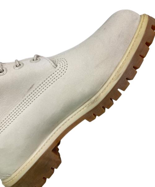 Timberland（ティンバーランド）Timberland (ティンバーランド) Icon 6 inch Premium Boot ホワイト サイズ:7 1/2の古着・服飾アイテム