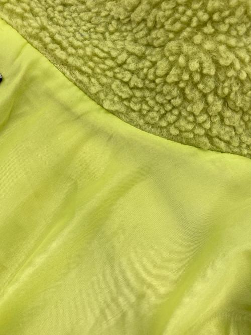 BRAIN DEAD（ブレインデッド）BRAIN DEAD (ブレインデッド) ボアフリースジャケット ネイビー×グリーン サイズ:Lの古着・服飾アイテム