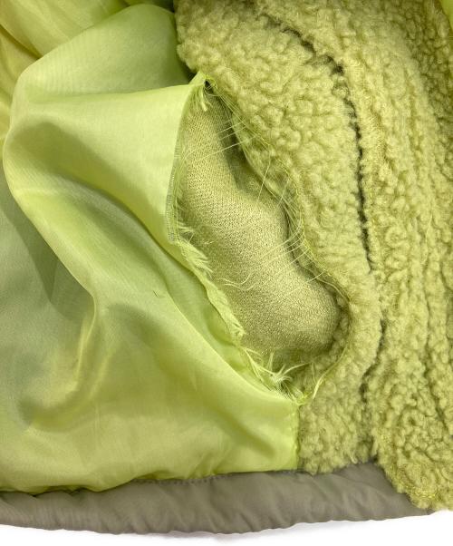 BRAIN DEAD（ブレインデッド）BRAIN DEAD (ブレインデッド) ボアフリースジャケット ネイビー×グリーン サイズ:Lの古着・服飾アイテム