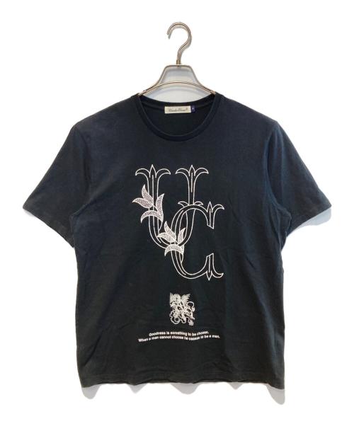 UNDERCOVER（アンダーカバー）UNDERCOVER (アンダーカバー) プリントTシャツ ブラック サイズ:4の古着・服飾アイテム
