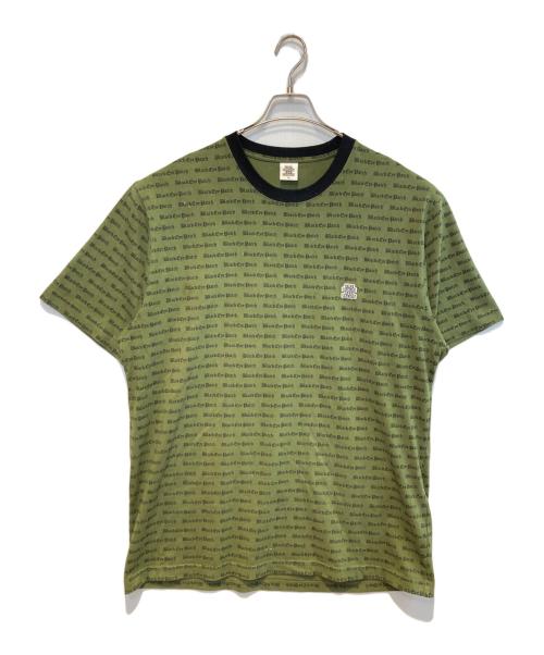 THE BLACK EYE PATCH（ブラックアイパッチ）THE BLACK EYE PATCH (ブラックアイパッチ) 半袖カットソー グリーン サイズ:XLの古着・服飾アイテム