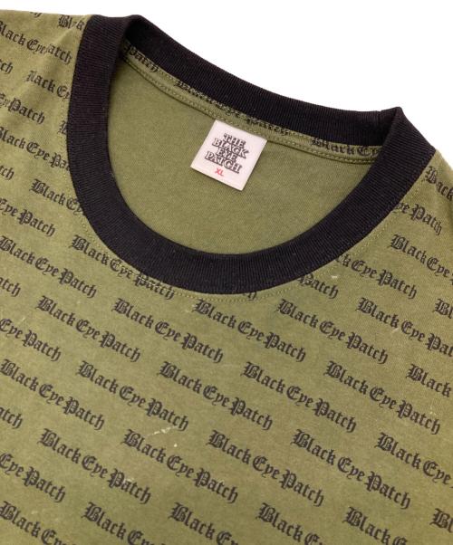 THE BLACK EYE PATCH（ブラックアイパッチ）THE BLACK EYE PATCH (ブラックアイパッチ) 半袖カットソー グリーン サイズ:XLの古着・服飾アイテム
