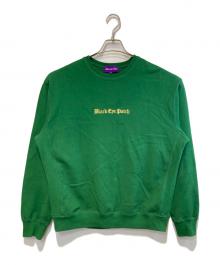 THE BLACK EYE PATCH（ブラックアイパッチ）の古着「ロゴスウェット」｜グリーン