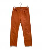 LEVI'Sリーバイス）の古着「［古着］カラーデニムパンツ」｜オレンジ