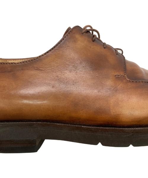 Berluti（ベルルッティ）Berluti (ベルルッティ) Uチップレースアップシューズ ブラウン サイズ:7 1/2の古着・服飾アイテム