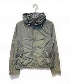 ARMANI COLLEZIONIアルマーニ コレツィオーニ）の古着「ナイロンフーデッドジャケット」｜グレー