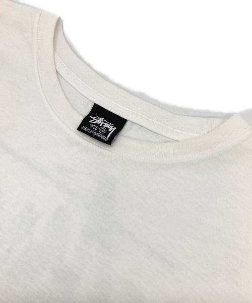 stussy（ステューシー）stussy (ステューシー) Landin Tee ホワイト サイズ:XXLの古着・服飾アイテム