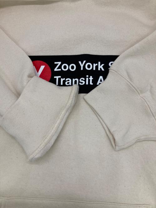 SUPREME（シュプリーム）SUPREME (シュプリーム) Zoo York Hooded Sweatshirt ベージュ サイズ:XLの古着・服飾アイテム