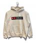 SUPREME（シュプリーム）の古着「Zoo York Hooded Sweatshirt」｜ベージュ