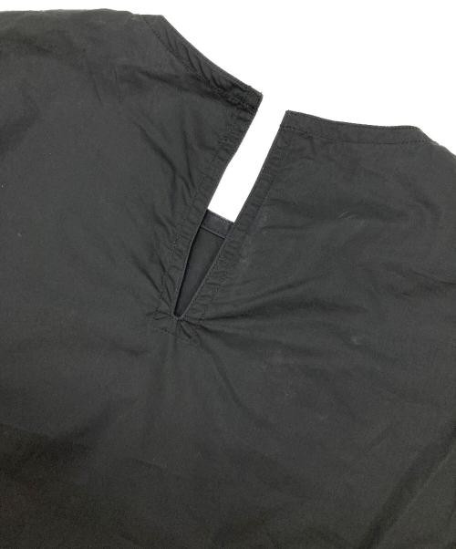 SOFIE D'HOORE（ソフィードール）SOFIE D'HOORE (ソフィードール) タックスリーブブラウス ネイビー サイズ:下記参照　の古着・服飾アイテム