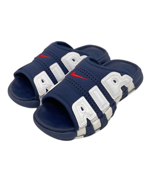 NIKE（ナイキ）NIKE (ナイキ) AIR MORE UPTEMPO SLIDE ネイビー サイズ:US8の古着・服飾アイテム