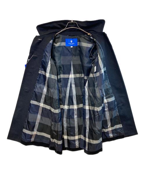 BLUE LABEL CRESTBRIDGE（ブルーレーベルクレストブリッジ）BLUE LABEL CRESTBRIDGE (ブルーレーベルクレストブリッジ) メルトンコート ブラック サイズ:38 未使用品の古着・服飾アイテム