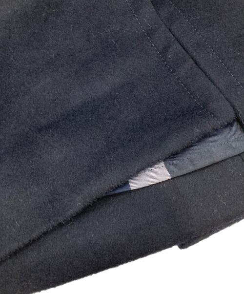 BLUE LABEL CRESTBRIDGE（ブルーレーベルクレストブリッジ）BLUE LABEL CRESTBRIDGE (ブルーレーベルクレストブリッジ) メルトンコート ブラック サイズ:38 未使用品の古着・服飾アイテム