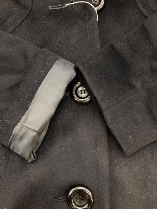 BLUE LABEL CRESTBRIDGE（ブルーレーベルクレストブリッジ）BLUE LABEL CRESTBRIDGE (ブルーレーベルクレストブリッジ) メルトンコート ブラック サイズ:38 未使用品の古着・服飾アイテム