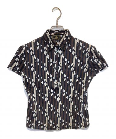 中古・古着通販】FENDI (フェンディ) ズッカ柄ポロシャツ ブラウン