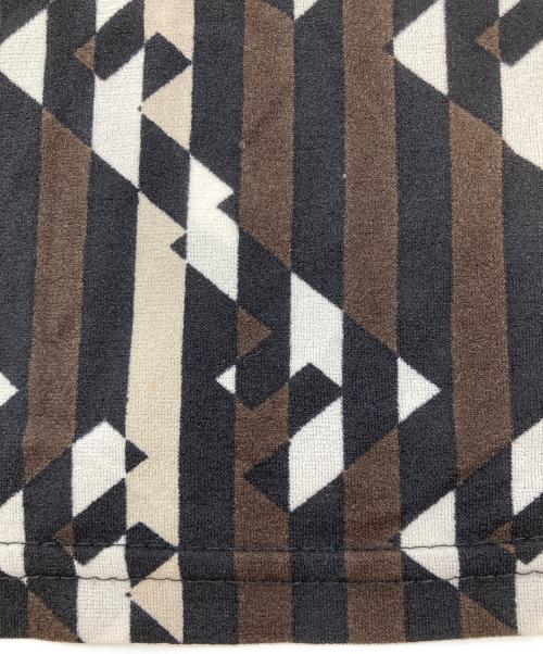 FENDI（フェンディ）FENDI (フェンディ) ズッカ柄ポロシャツ ブラウン サイズ:44の古着・服飾アイテム