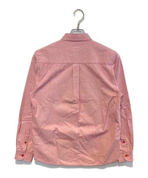 stussy（ステューシー）stussy (ステューシー) ロングスリーブシャツ ピンク サイズ:Sの古着・服飾アイテム