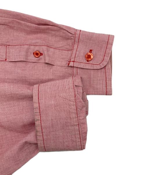 stussy（ステューシー）stussy (ステューシー) ロングスリーブシャツ ピンク サイズ:Sの古着・服飾アイテム