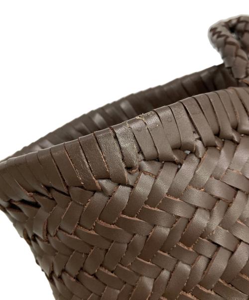 Jubilee（ジュビリー）Jubilee (ジュビリー) カゴバッグ ブラウンの古着・服飾アイテム