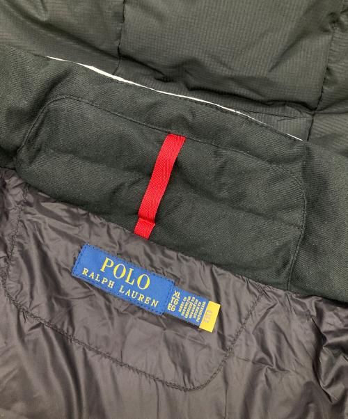 POLO RALPH LAUREN（ポロ・ラルフローレン）POLO RALPH LAUREN (ポロ・ラルフローレン) ビッグポニーダウンジャケット ホワイト×ブラック サイズ:XLの古着・服飾アイテム