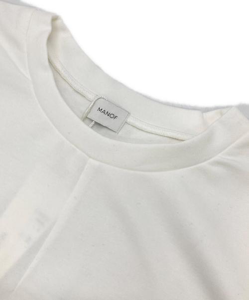 MANOF（マノフ）MANOF (マノフ) CARDBOARD LOOSE TOPS ホワイト サイズ:FREE 未使用品の古着・服飾アイテム