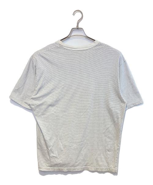 The Ennoy Professional（ザ エンノイ プロフェッショナル）The Ennoy Professional (ザ エンノイ プロフェッショナル) ボーダーTシャツ ホワイト×ブルー サイズ:XLの古着・服飾アイテム