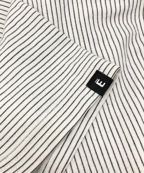The Ennoy Professional（ザ エンノイ プロフェッショナル）The Ennoy Professional (ザ エンノイ プロフェッショナル) ボーダーTシャツ ホワイト×ブルー サイズ:XLの古着・服飾アイテム
